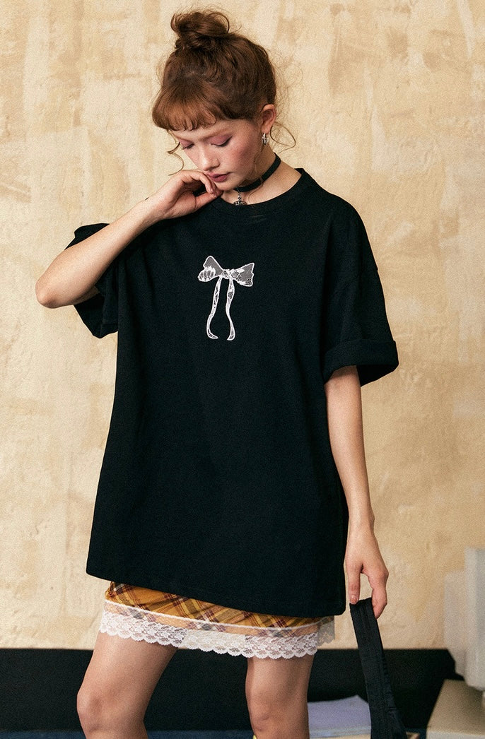 EZEK&STUDIO Loose Niche Short Sleeve T-Shirt