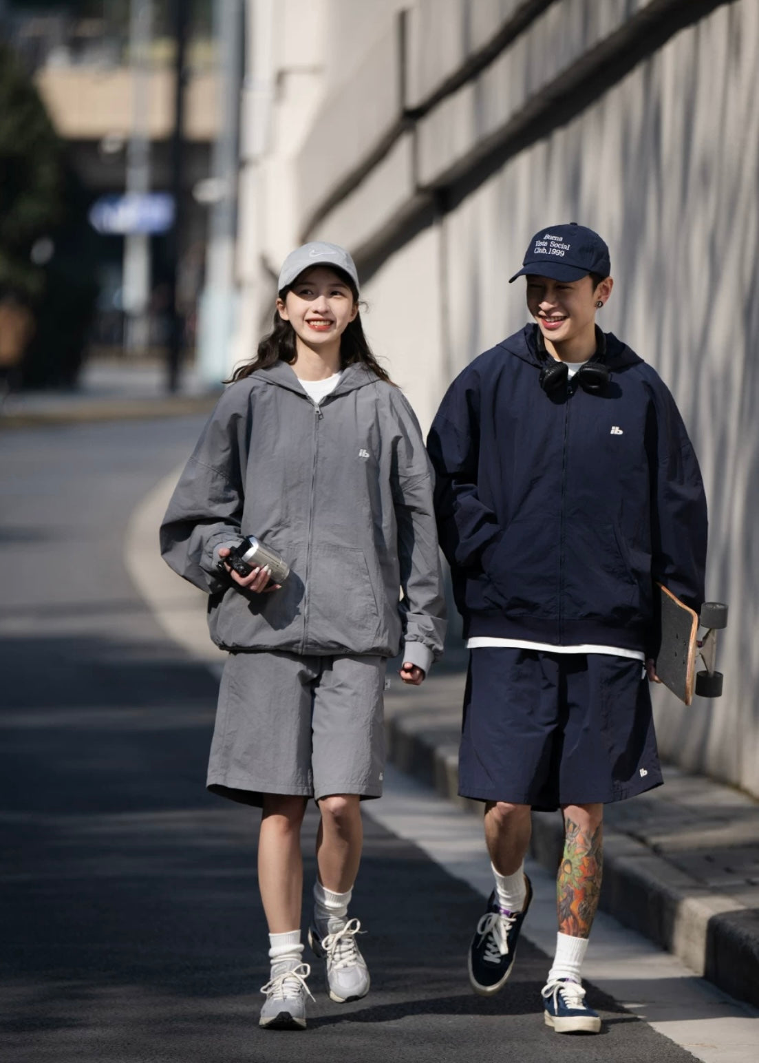 BELLKENIDE Set-up Casual Sports Hooded Jacket