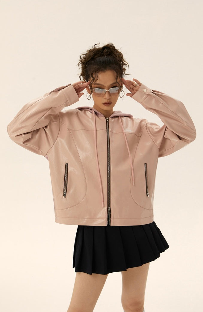 EZEK&STUDIO American Retro leather jacket