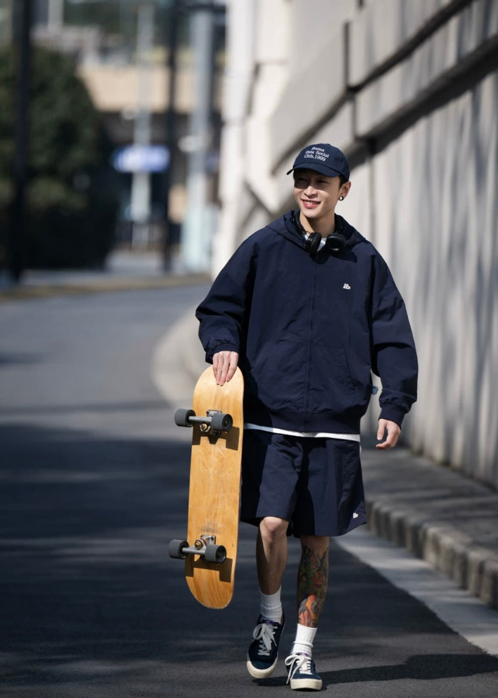 BELLKENIDE Set-up Casual Sports Hooded Jacket