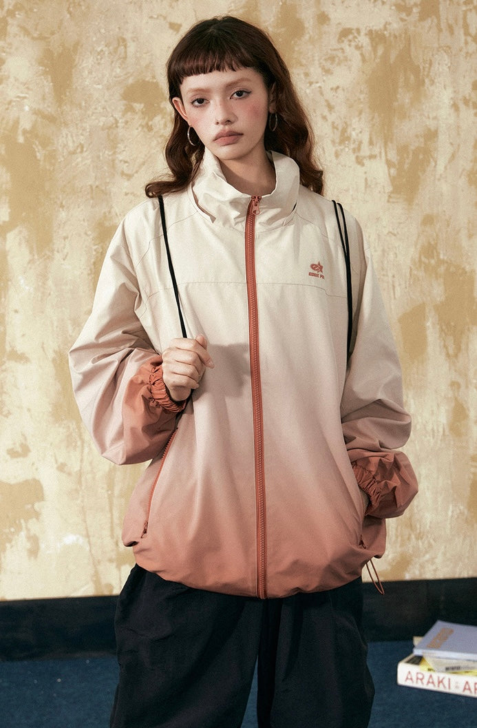 EZEK&STUDIO Gradient Casual loose jacket