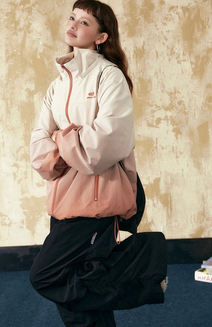 EZEK&STUDIO Gradient Casual loose jacket
