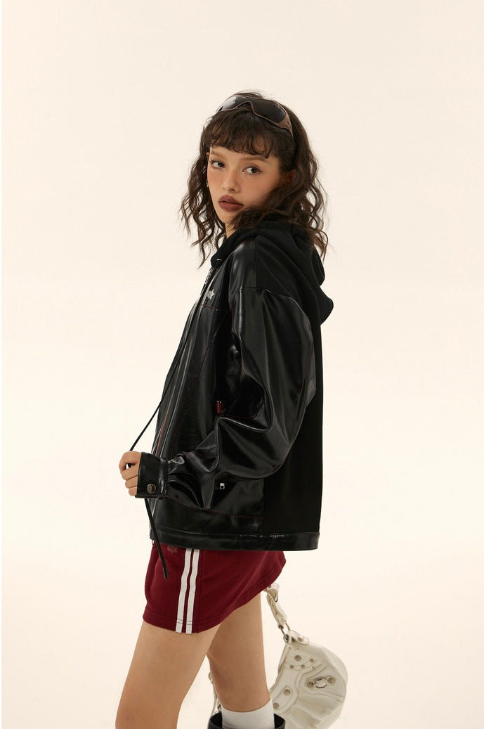 EZEK&STUDIO American Retro leather jacket