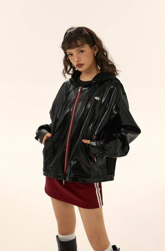 EZEK&STUDIO American Retro leather jacket