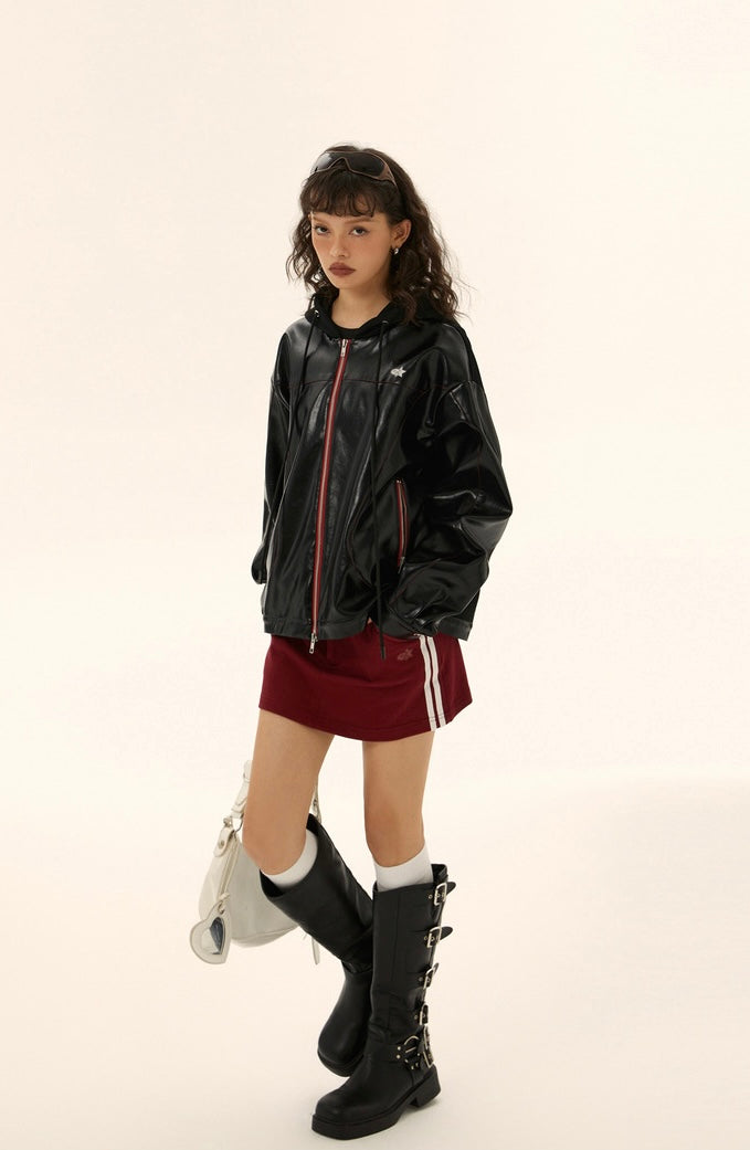 EZEK&STUDIO American Retro leather jacket