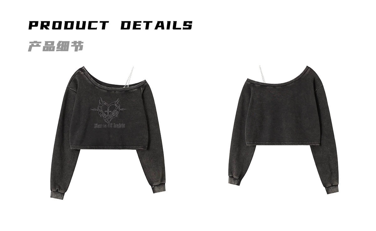 ZEROSTORE Functional Wind Shoulder Top Women's T-Shirt