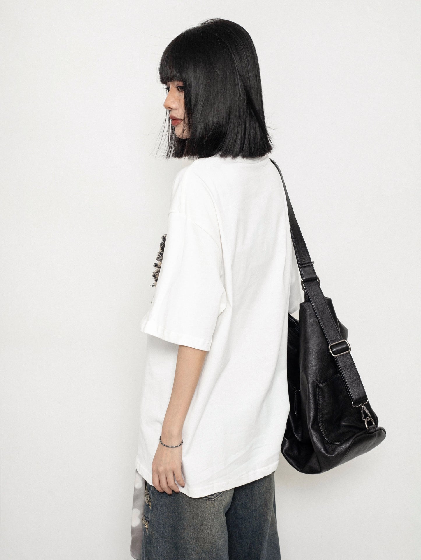 ZEROSTORE American retro loose casual short sleeve T-shirt