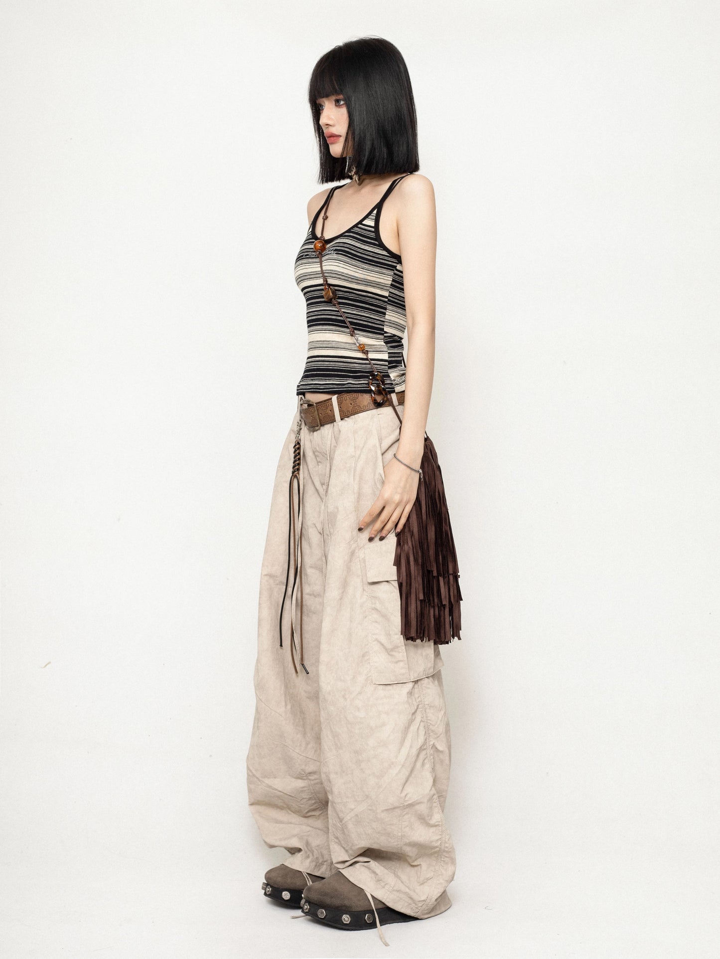ZEROSTORE American Ladies Inner Sleeveless Top Hong Kong Style Vest