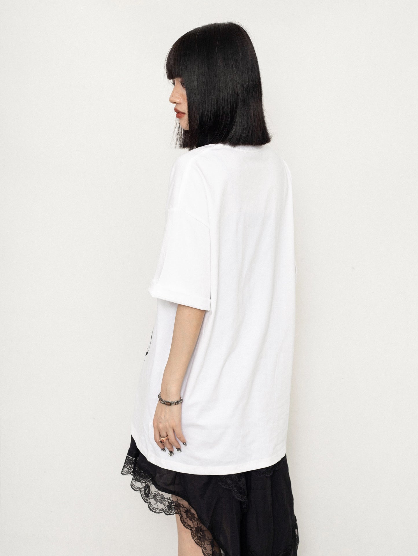 ZEROSTORE Flower print summer t-shirt tops for women