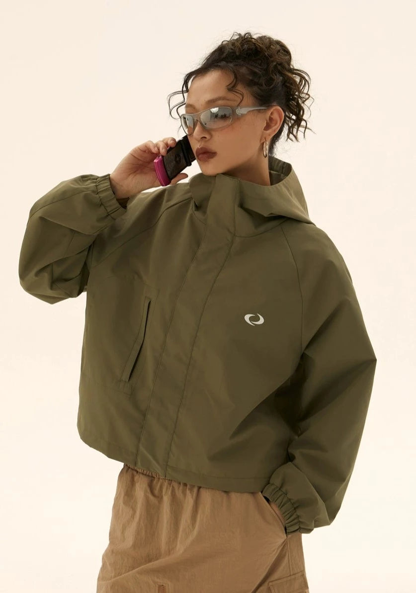 EZEK&STUDIO Hooded Water-Proof Jacket