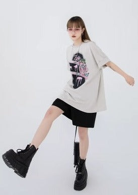 EZEK&STUDIO Loose Design T-shirt
