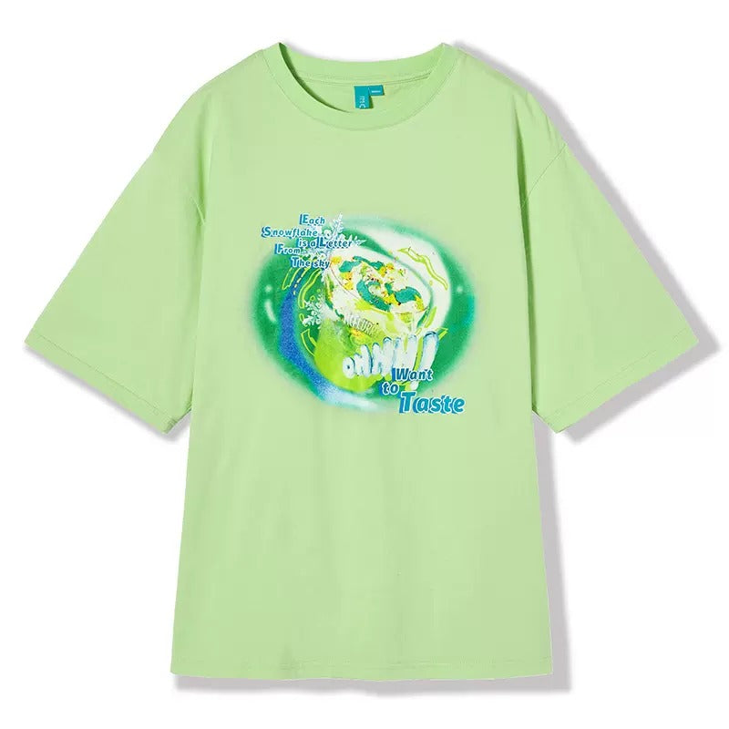 I'M ONE Ice Cream Print T-shirt