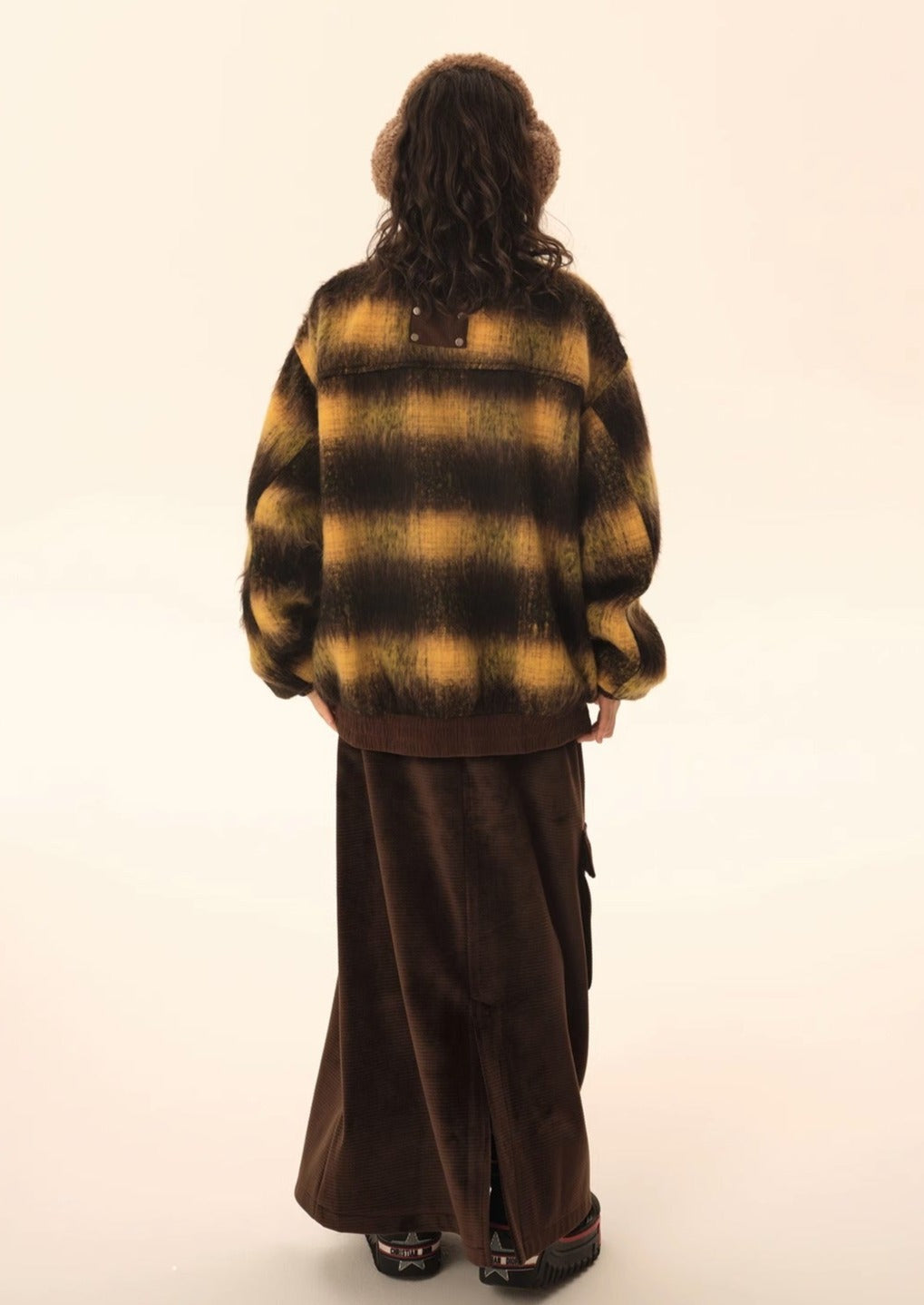 EZEK&STUDIO Vintage Fall Loose Jacket