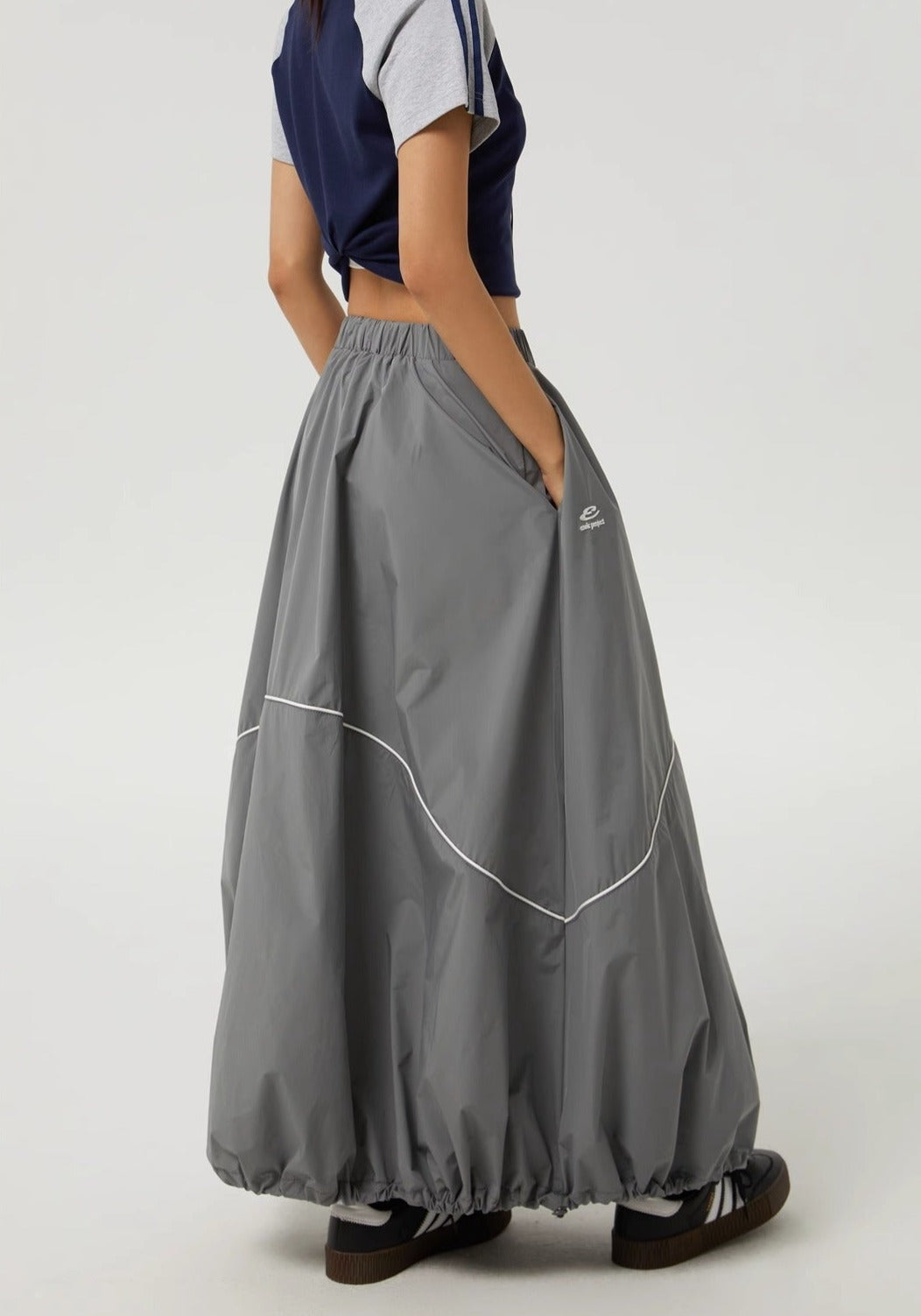 EZEK&STUDIO American Retro Long Dress