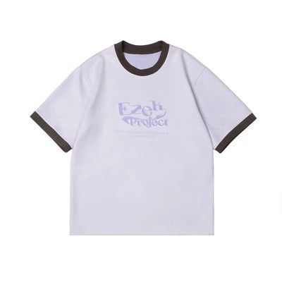 EZEK&STUDIO Summer Pale Purple T-shirt