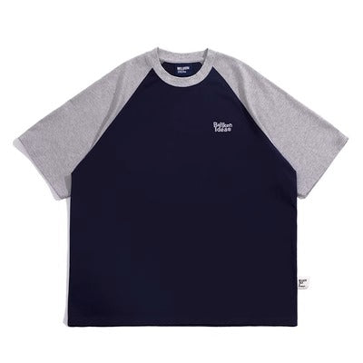 BELLKENIDE Raglan Skater Style Short Sleeve T-shirt