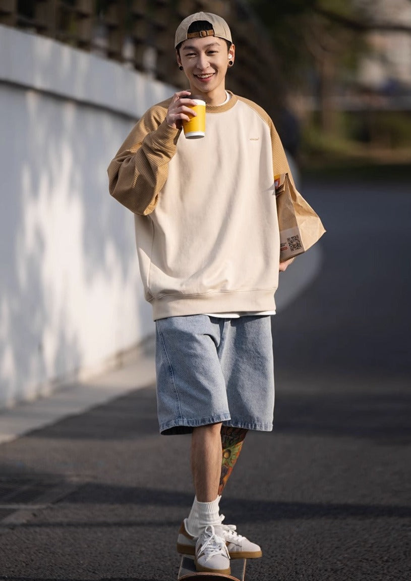 BELLKENIDE Collision Color Retro Long Sleeve
