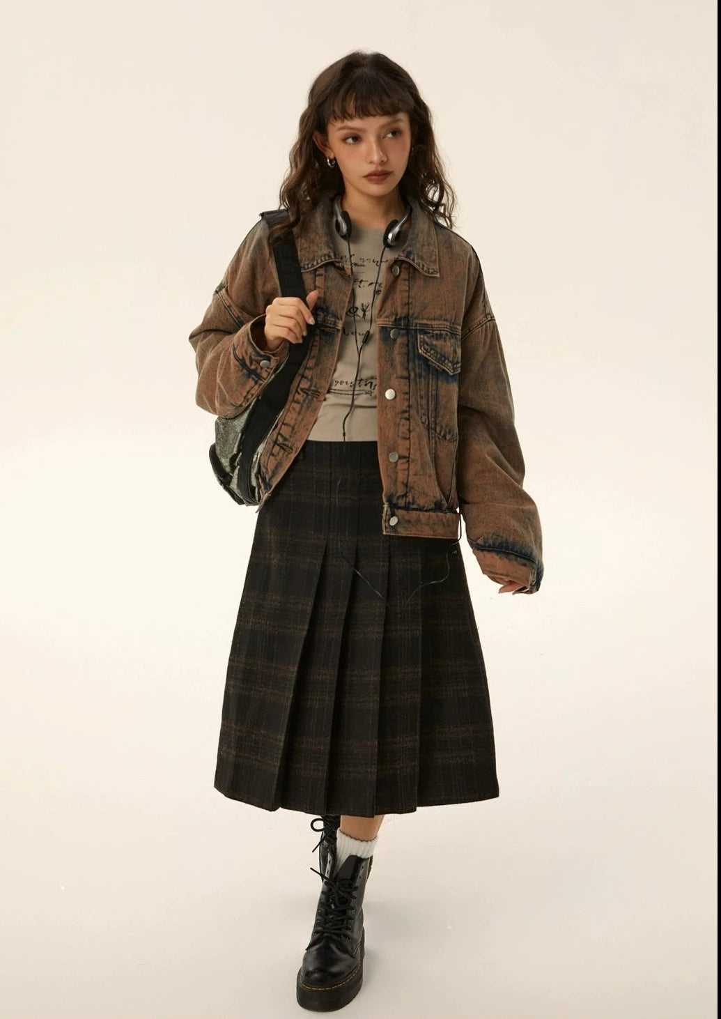 EZEK&STUDIO Sand Denim Jacket