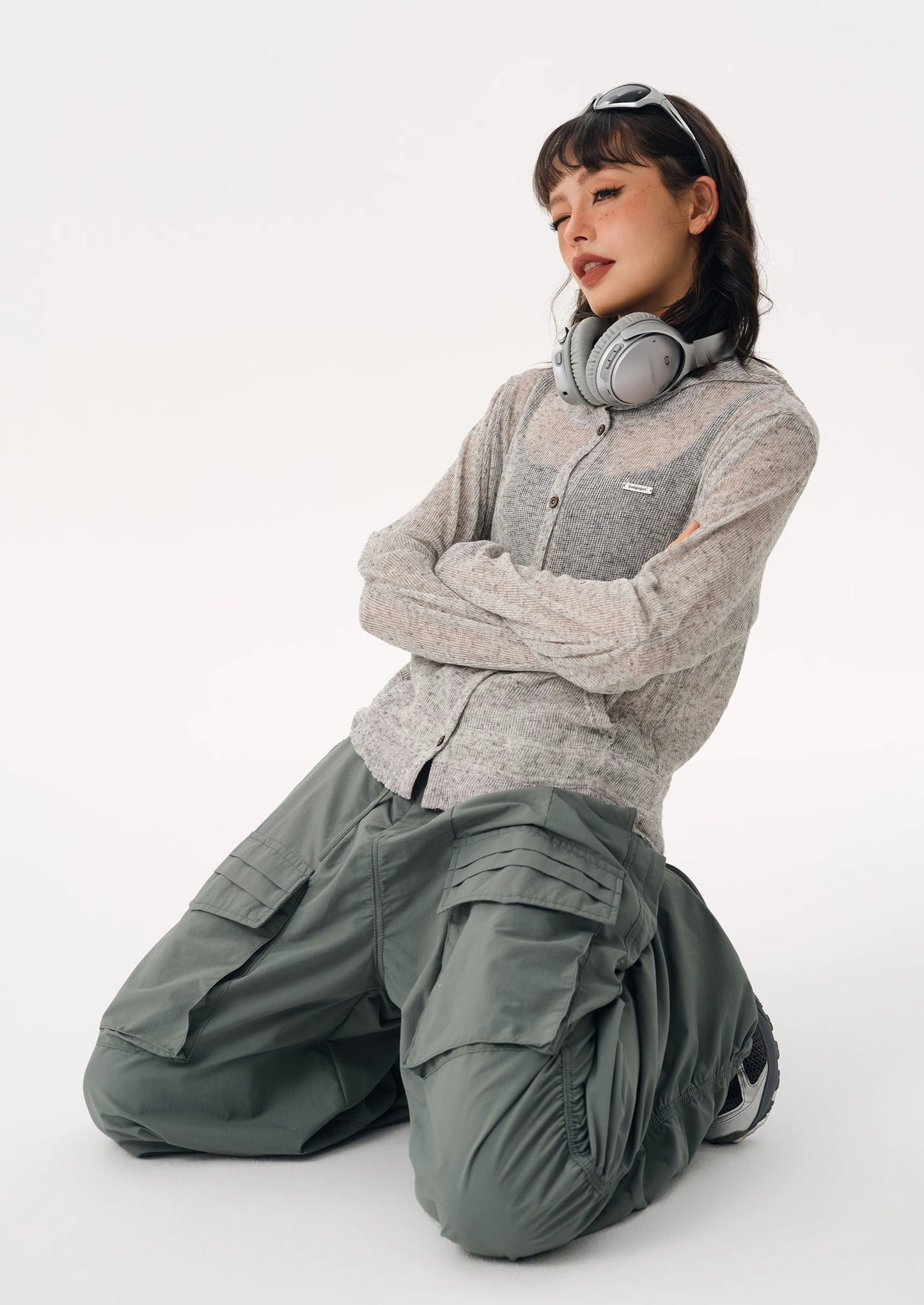 EZEK&STUDIO Retro Wide Pants