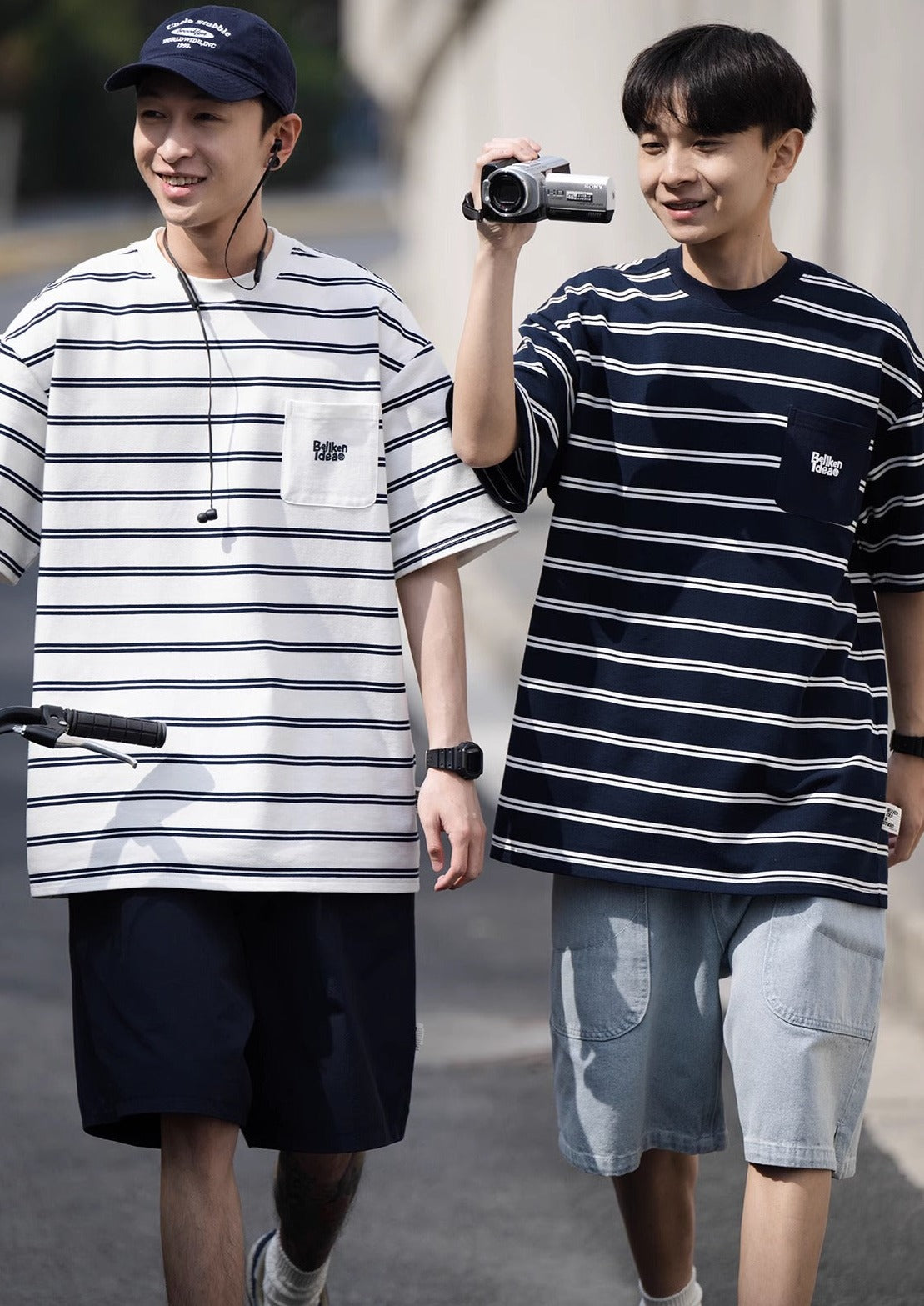 BELLKENIDE Border Short Sleeved T-shirt