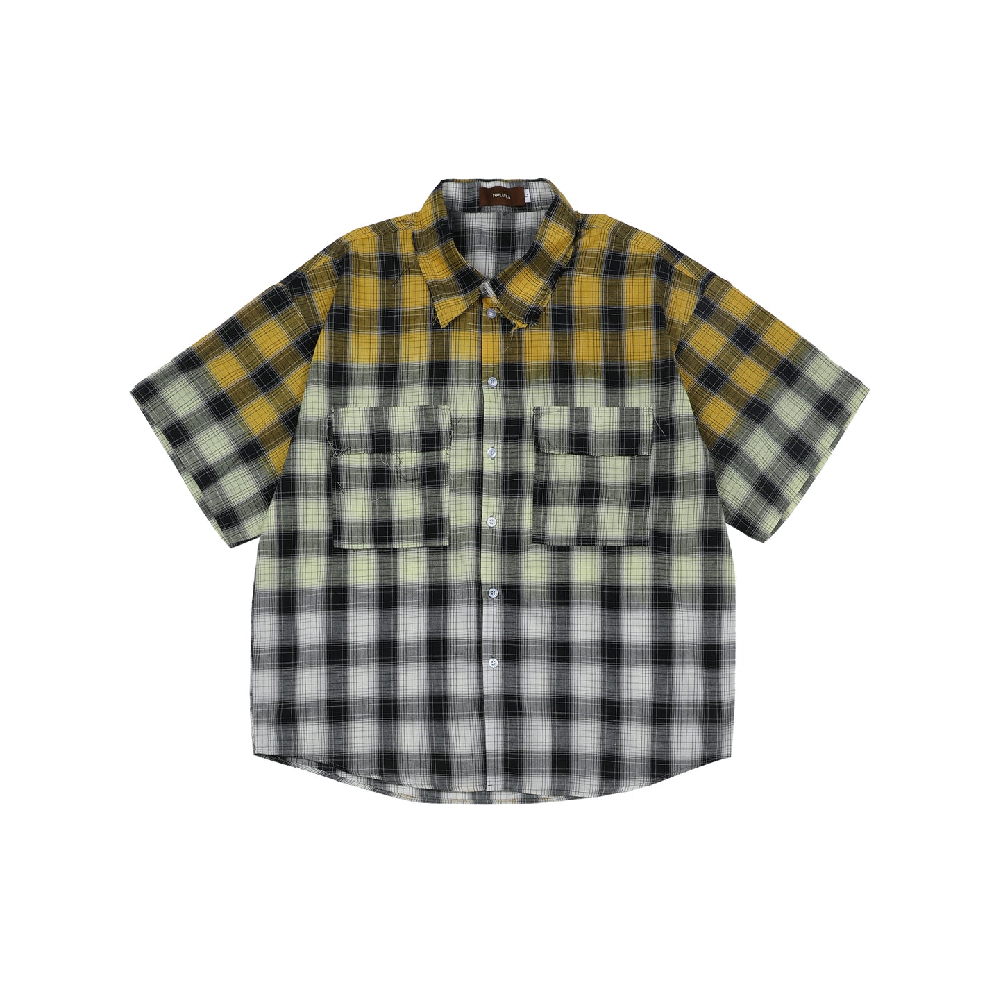 EZEK&STUDIO Retro Plaid shirt