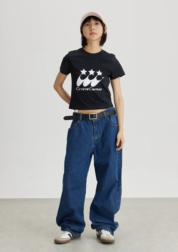CRYING CENTER Star T-shirt