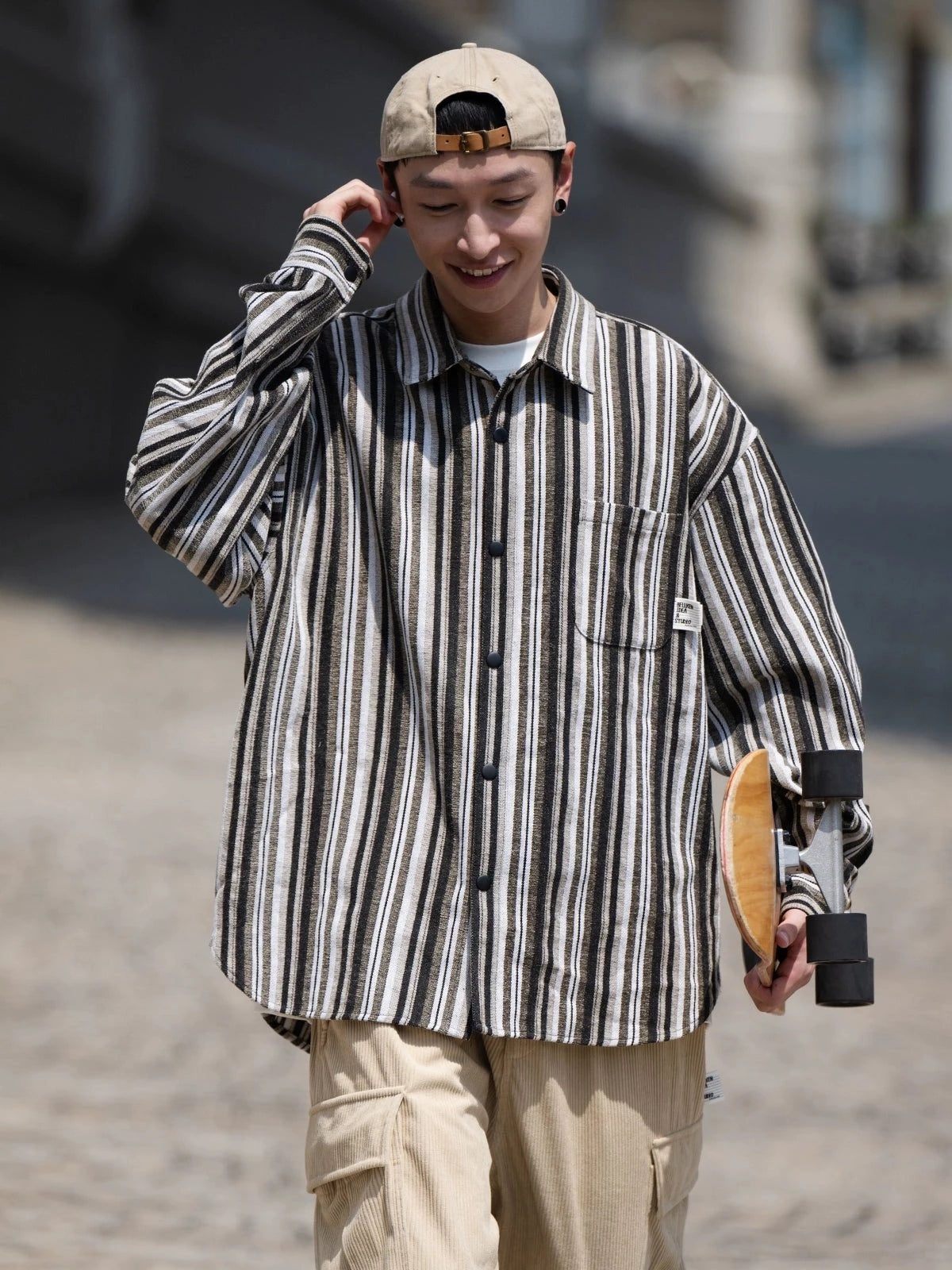 BELLKENIDE Bekn Strips Long Sleeve T-shirt