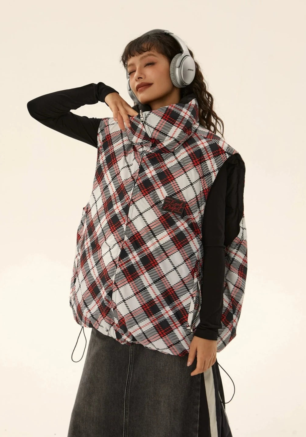 EZEK&STUDIO White Down Two Sides Jacket