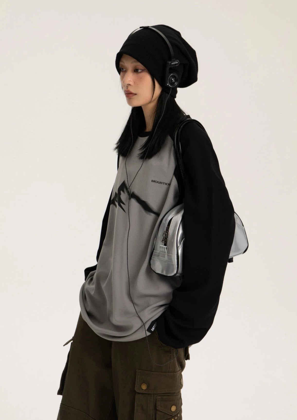 EZEK&STUDIO Raglan Long Sleeve T-shirt