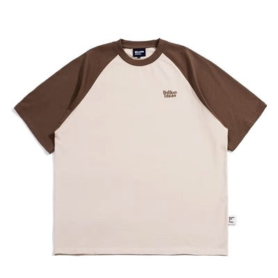 BELLKENIDE Raglan Skater Style Short Sleeve T-shirt