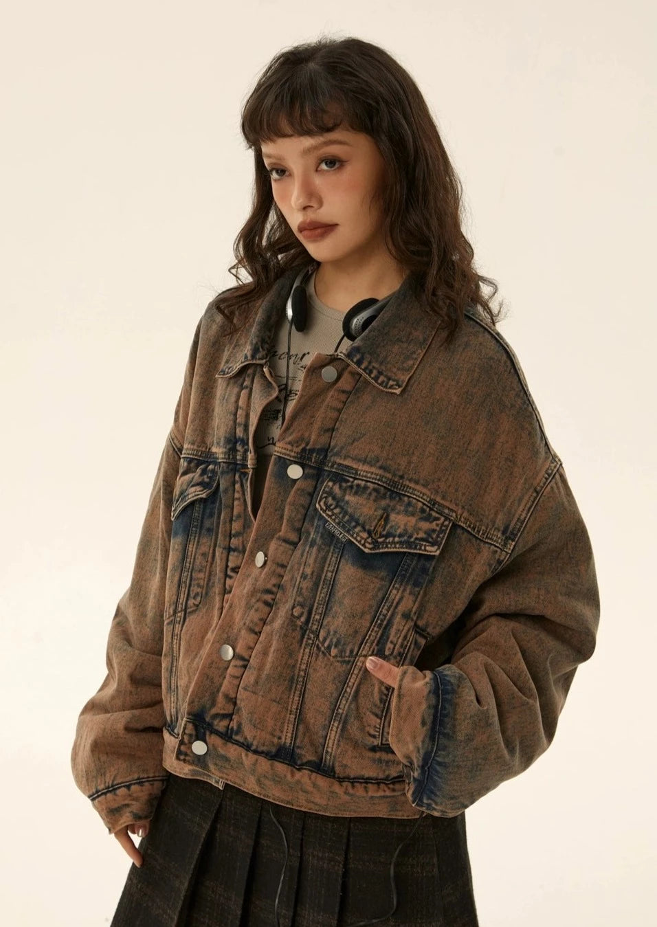 EZEK&STUDIO Sand Denim Jacket