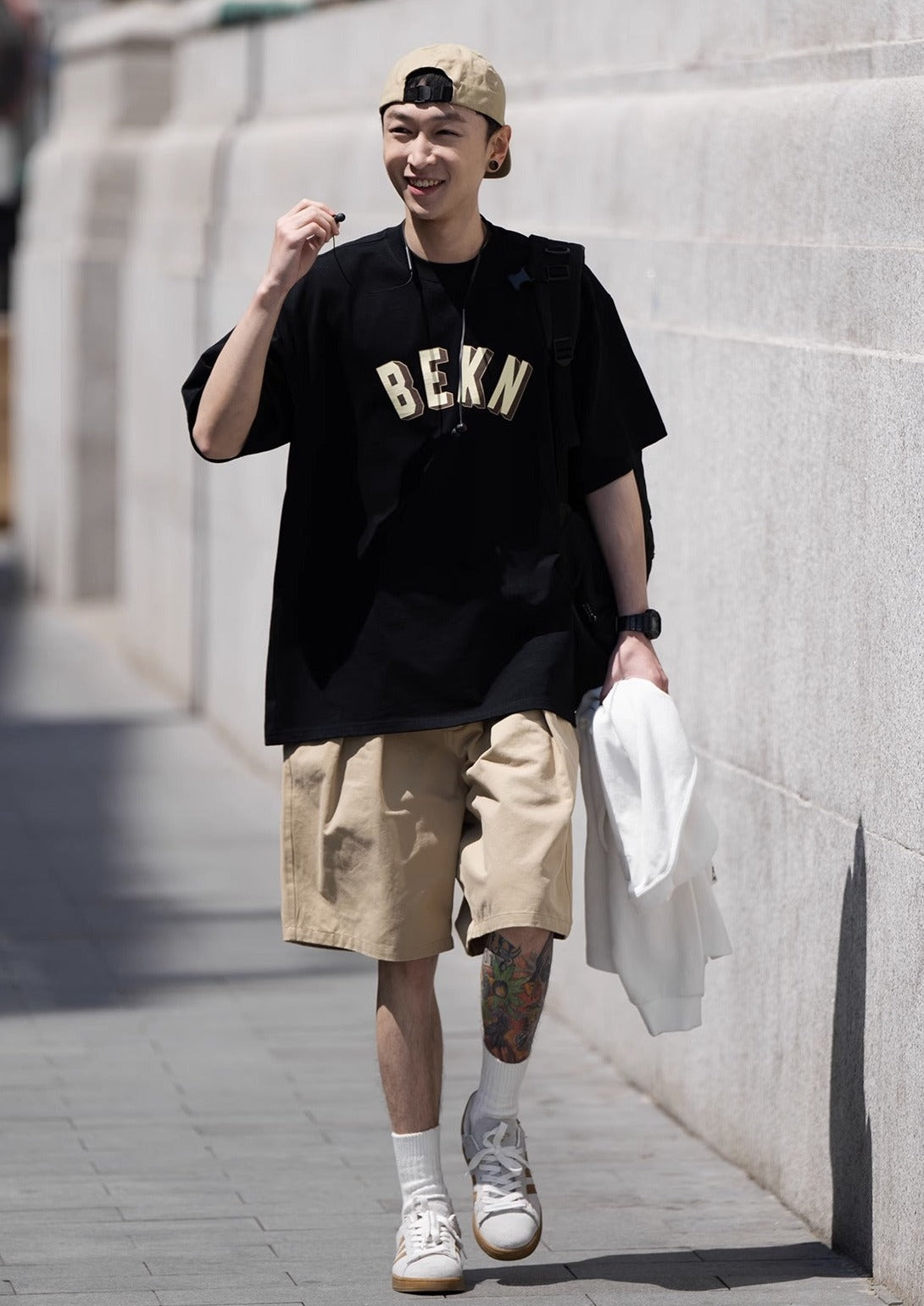 BELLKENIDE Bekn Loose Print T-shirt