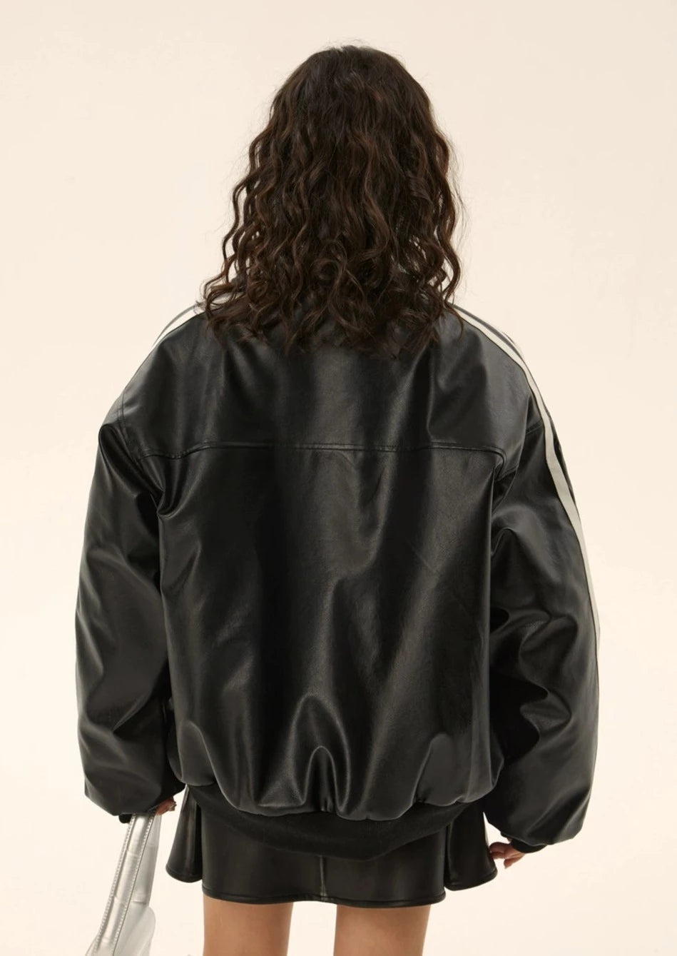 EZEK&STUDIO Classic Leather Cotton Jacket