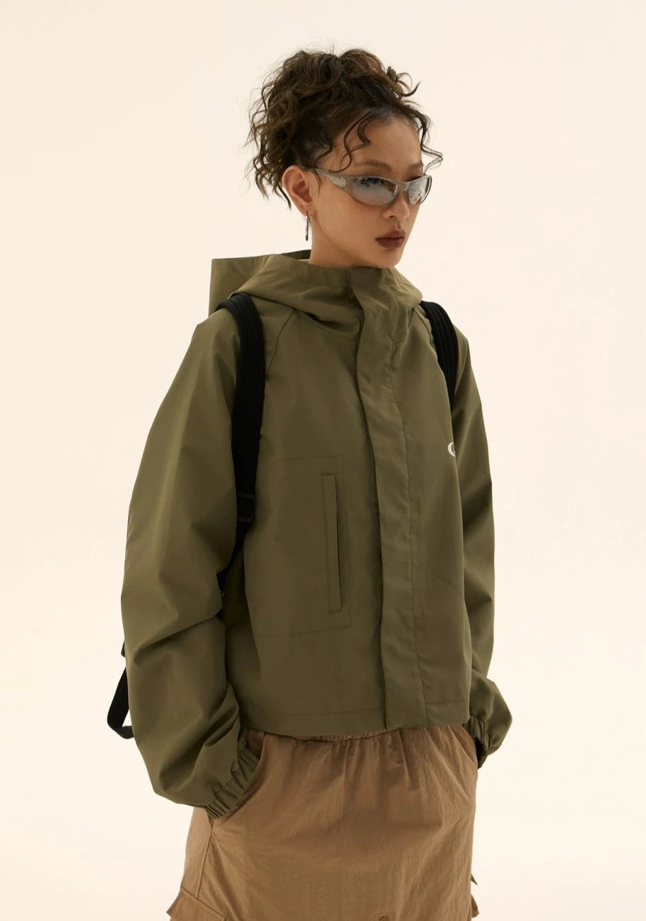 EZEK&STUDIO Hooded Water-Proof Jacket