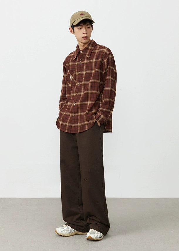 CRYING CENTER Vintage Casual Shirt