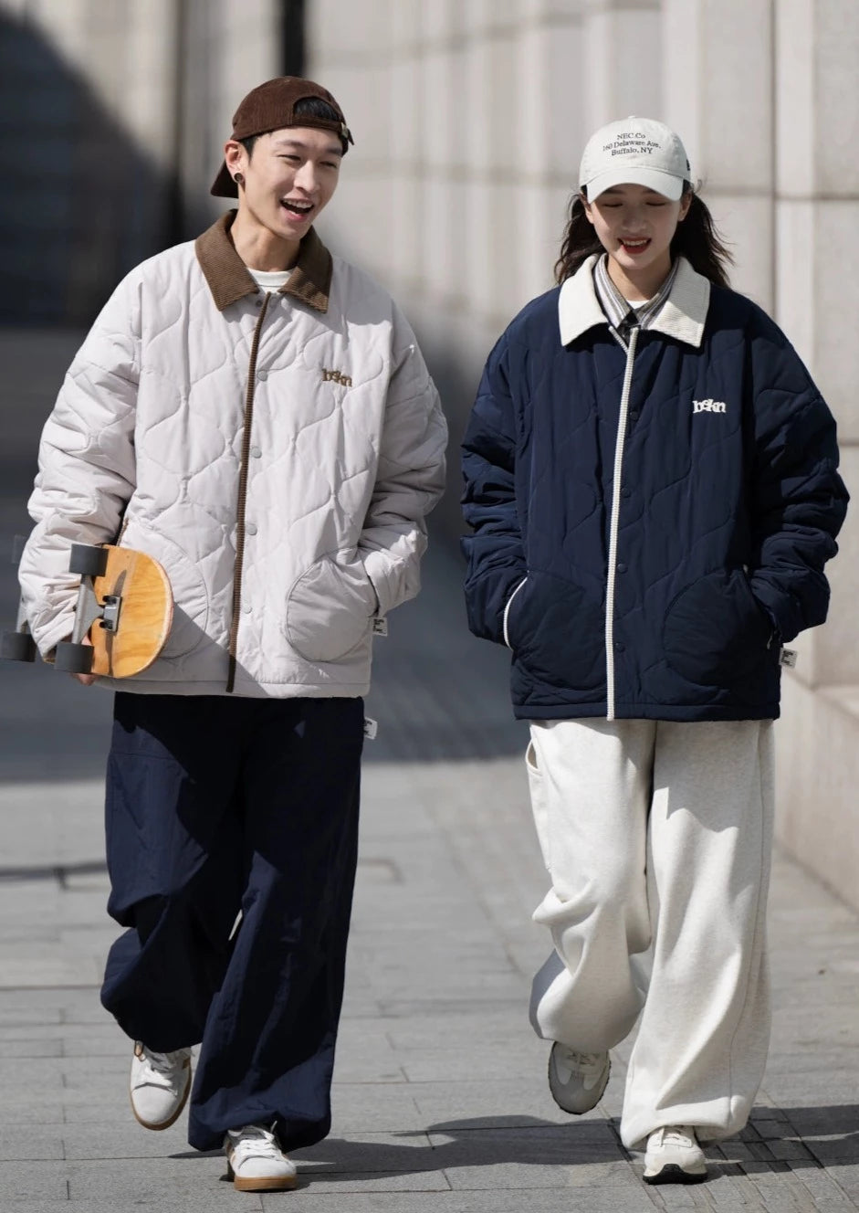 BELLKENIDE Corduroy Square Cotton Jacket