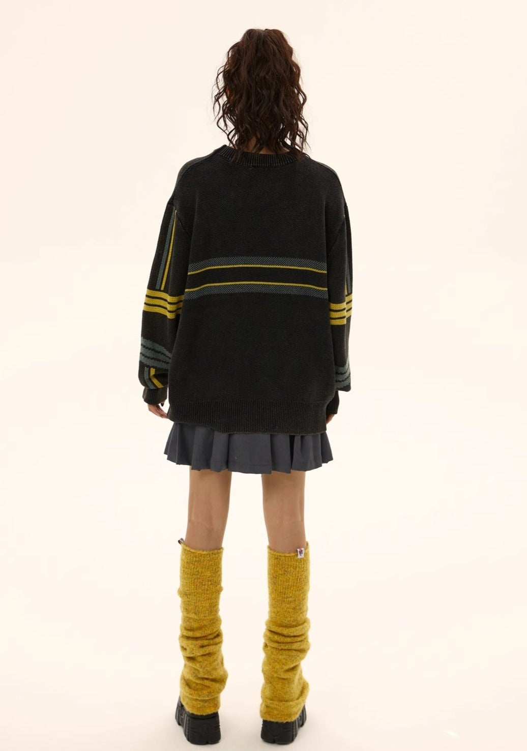 EZEK&STUDIO Pullover Knit Star Sweater