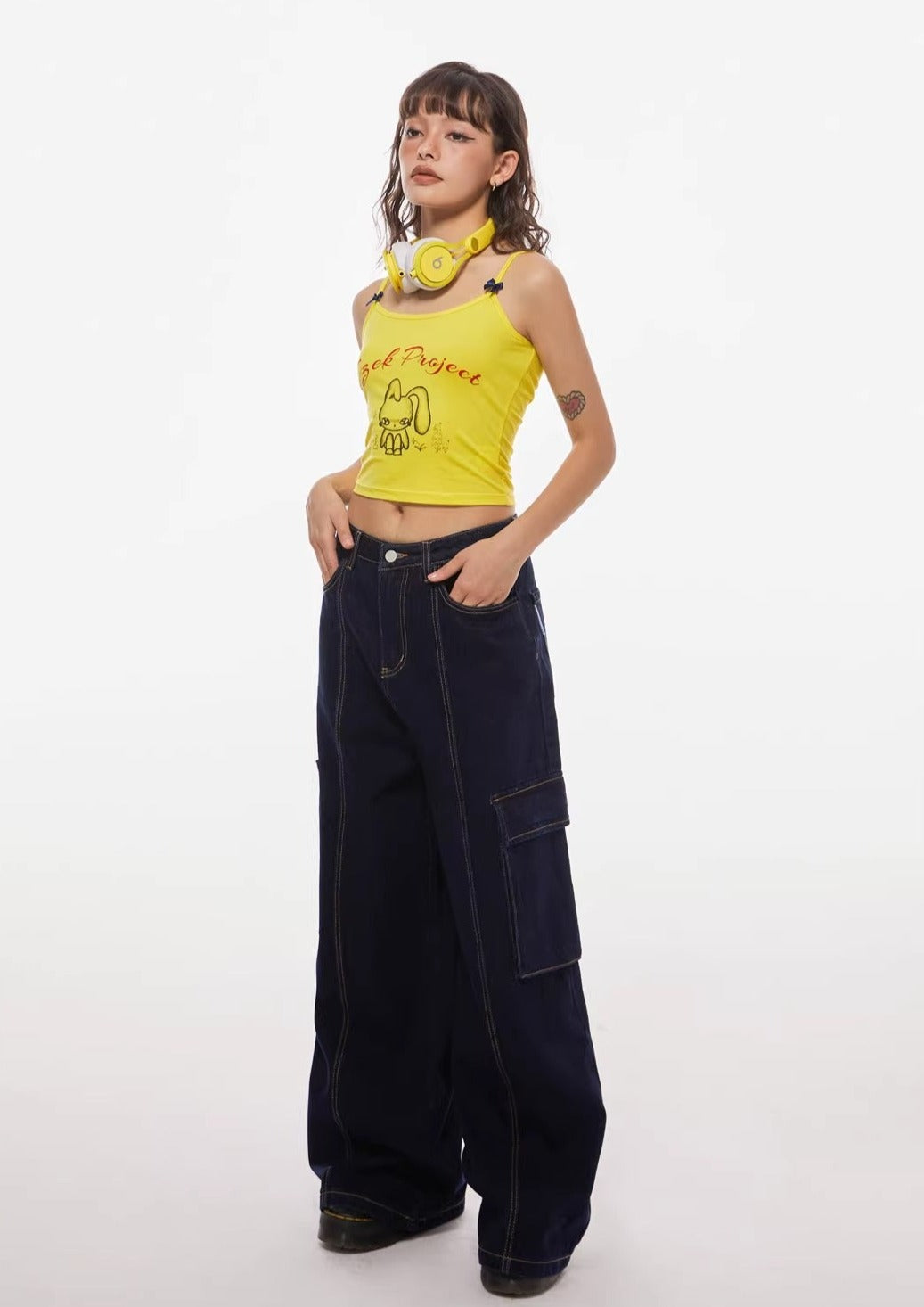 EZEK&STUDIO High-waisted Work Casual Jeans