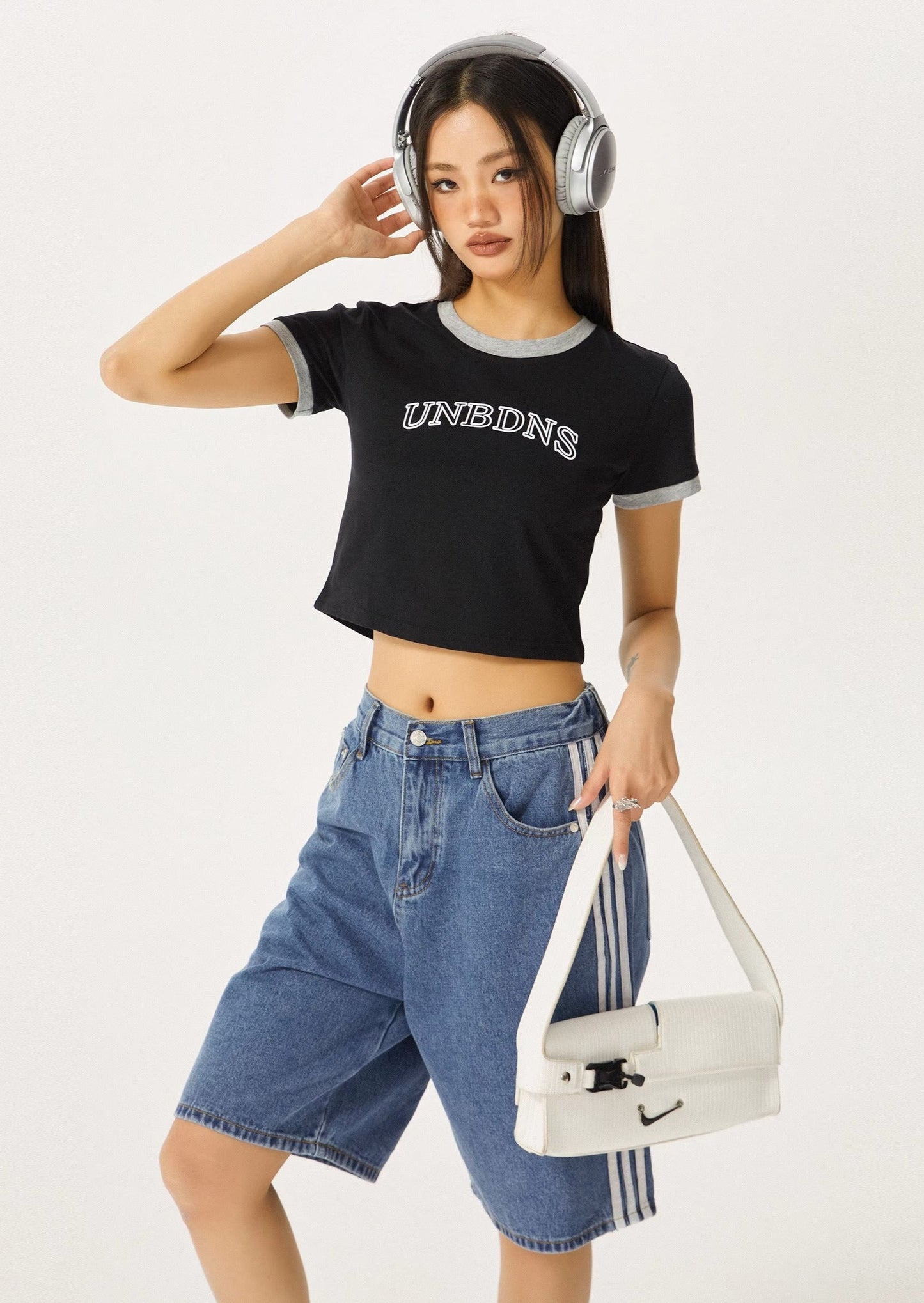 EZEK&STUDIO Retro Denim Short Pants