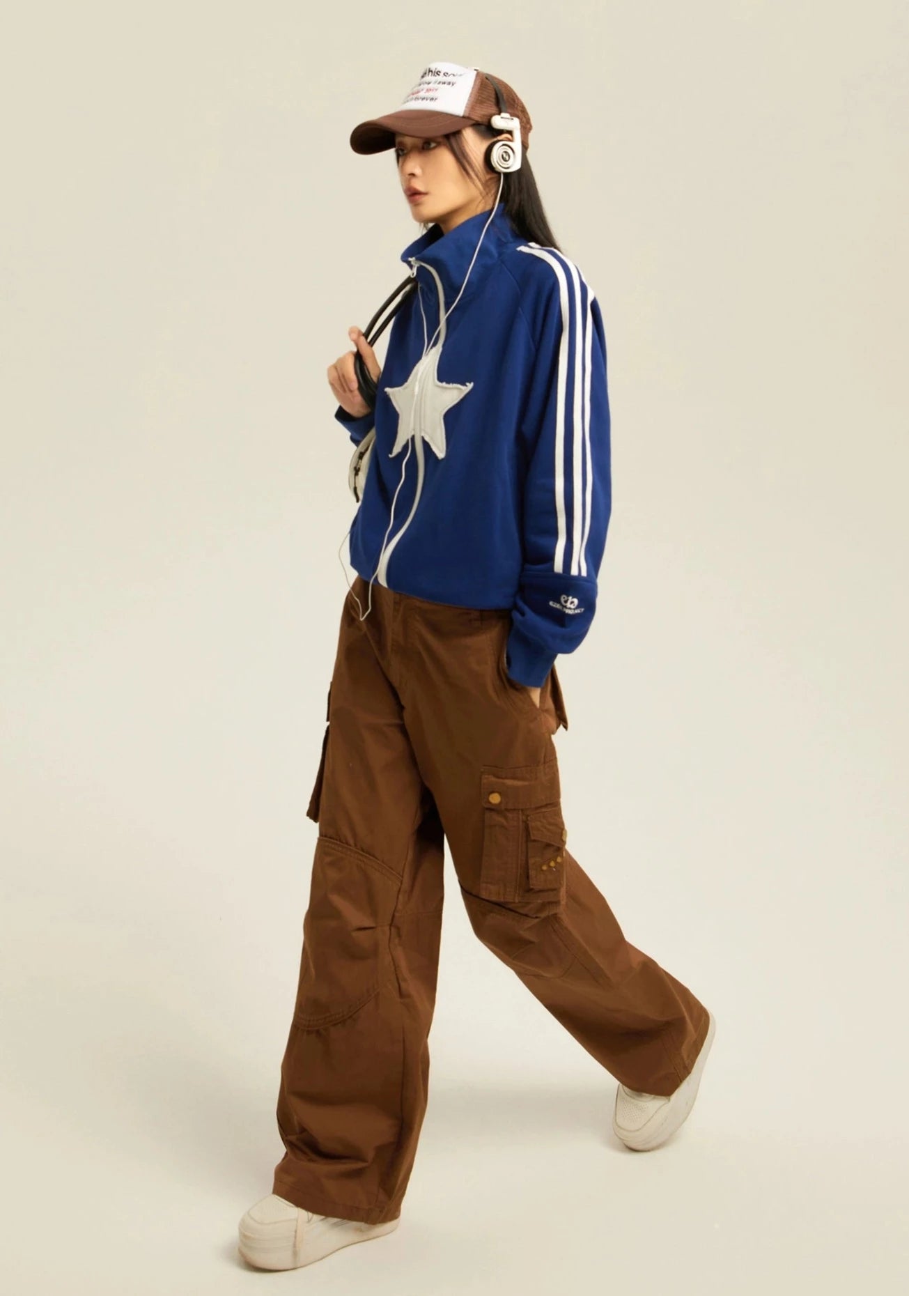 EZEK&STUDIO Star Casual Sports Jacket