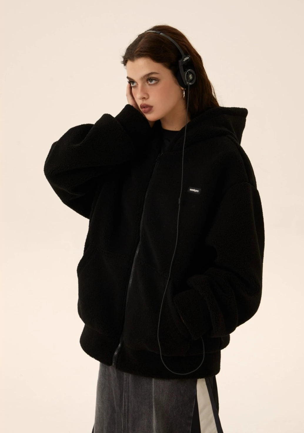 EZEK&STUDIO Loose Casual Cotton Jacket