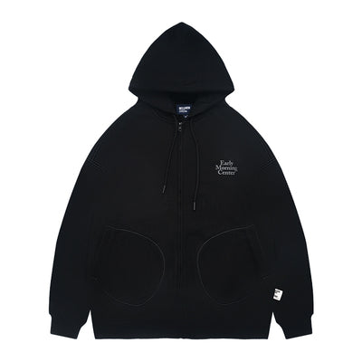 BELLKENIDE Simple Zipper Heavyweight Foodie