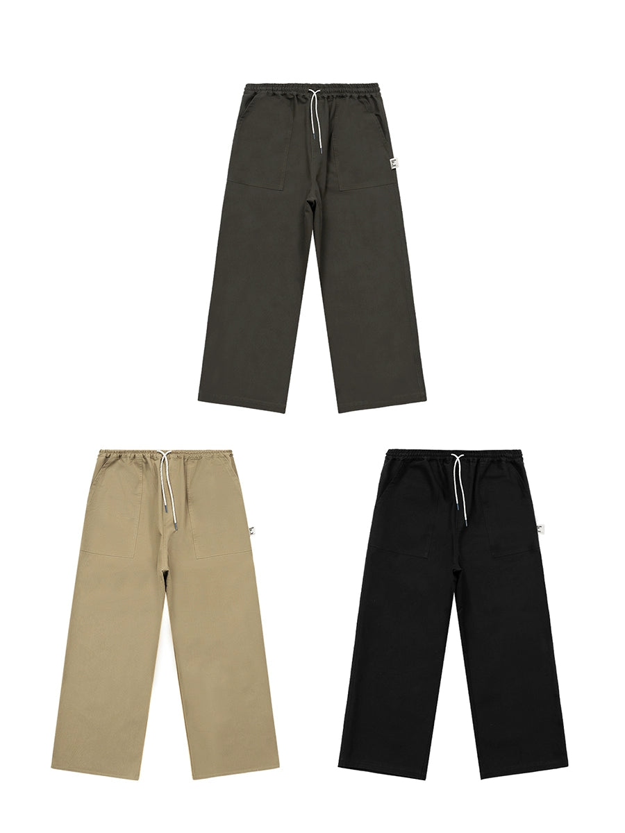 BELLKENIDE Workwear Straight Leg Pants