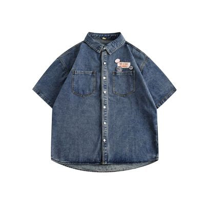EZEK&STUDIO Retro Denim shirt