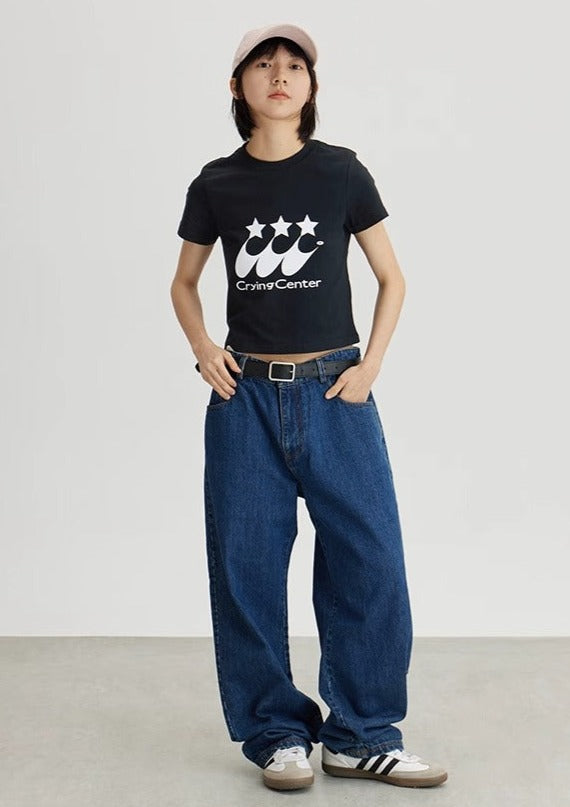 CRYING CENTER Star T-shirt