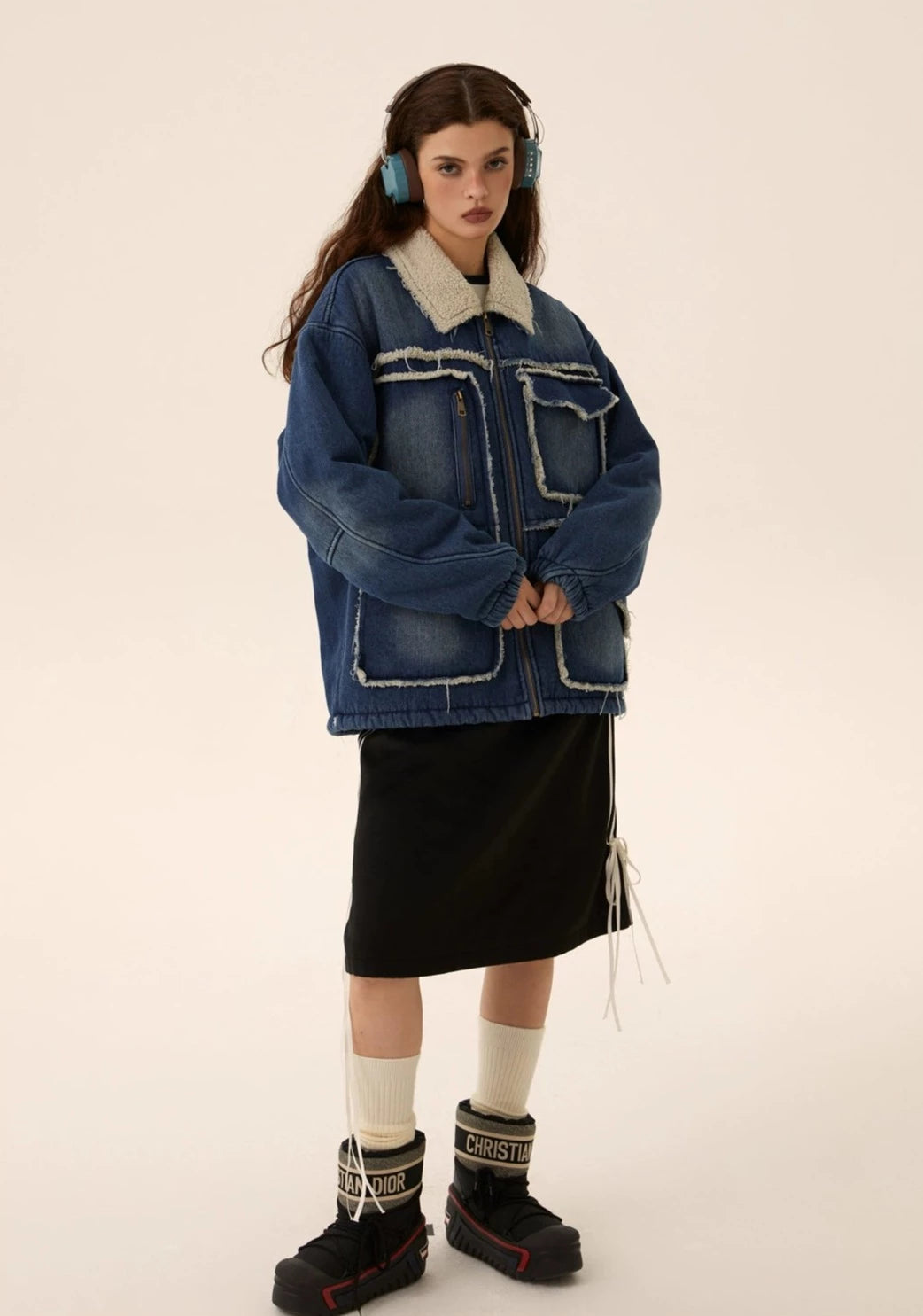 EZEK&STUDIO Pocket cotton jacket