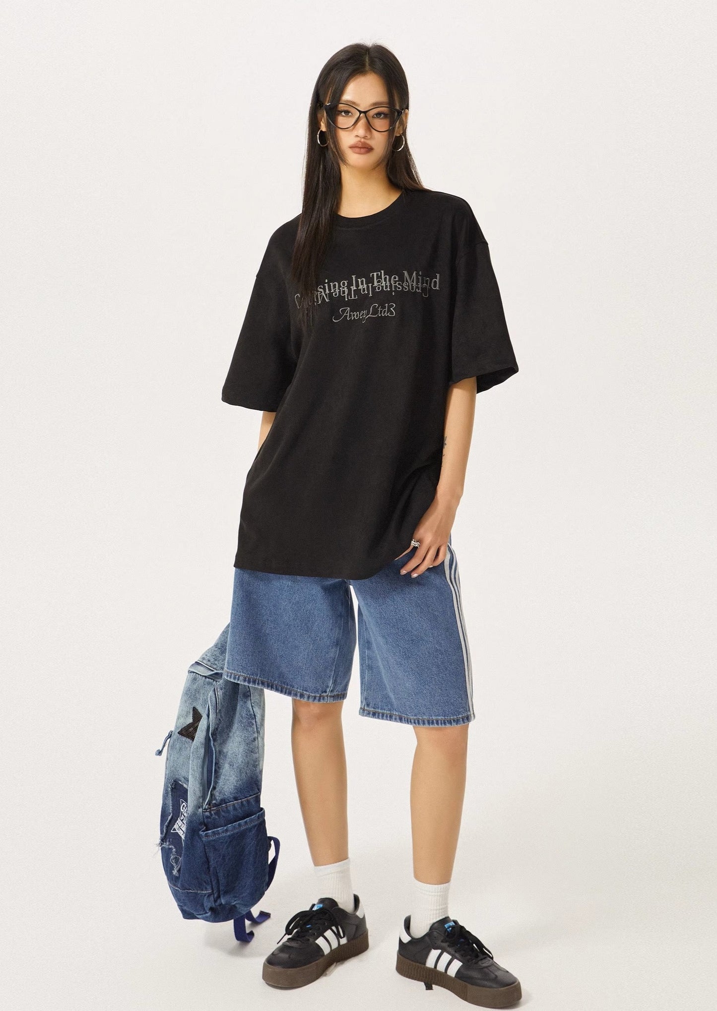 EZEK&STUDIO Retro Denim Short Pants
