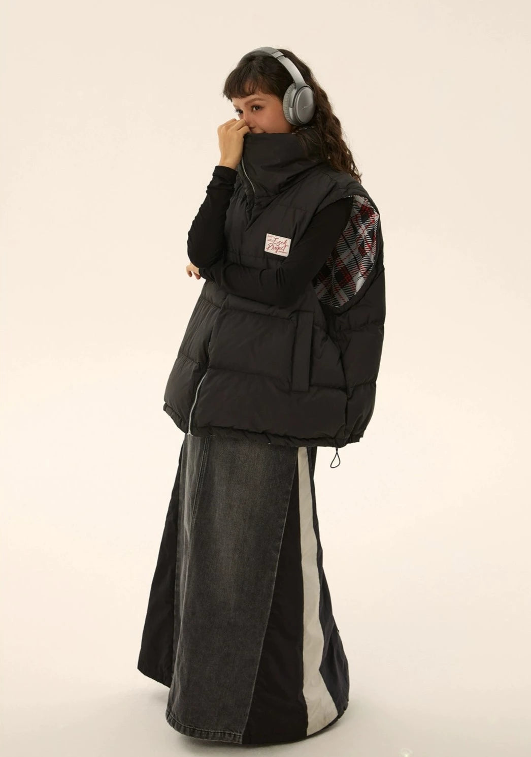 EZEK&STUDIO White Down Two Sides Jacket