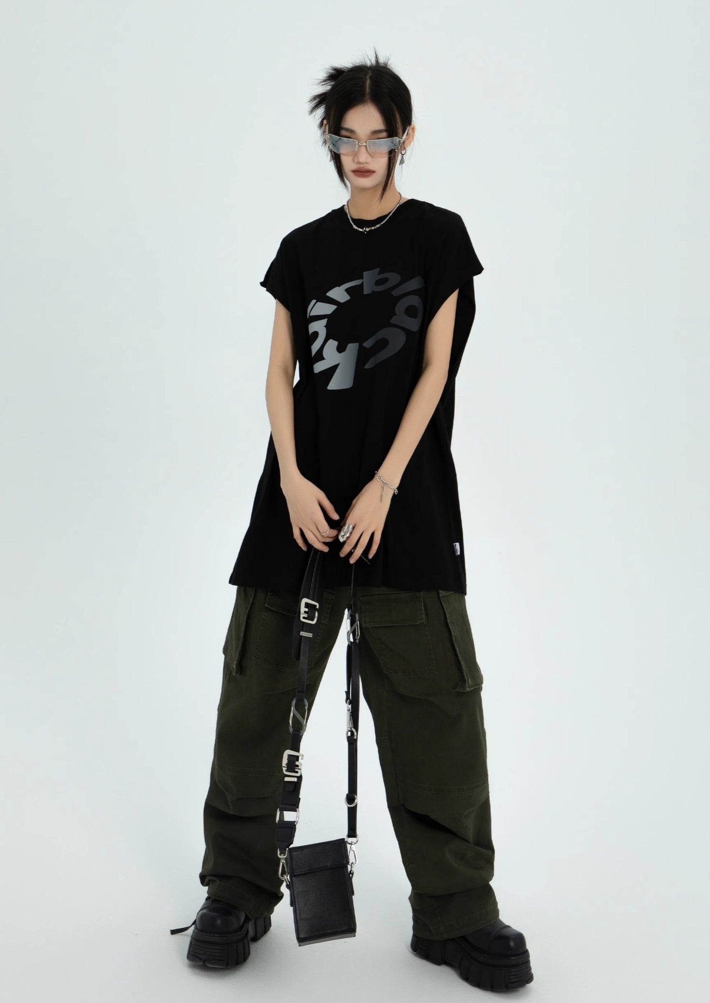 EZEK&STUDIO Original Design Shoulder Tops
