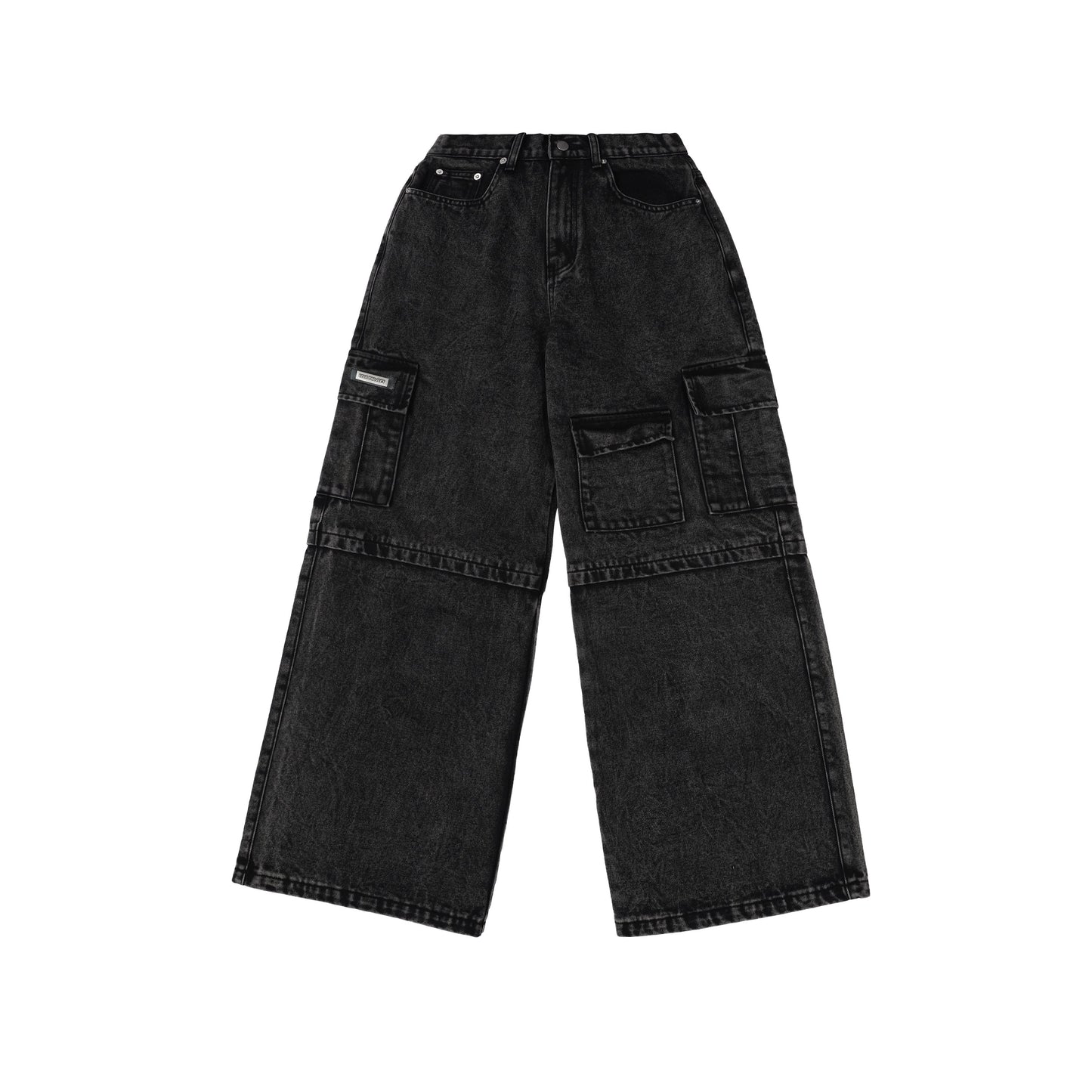 EZEK&STUDIO Vintage Washed Work Denim Pants